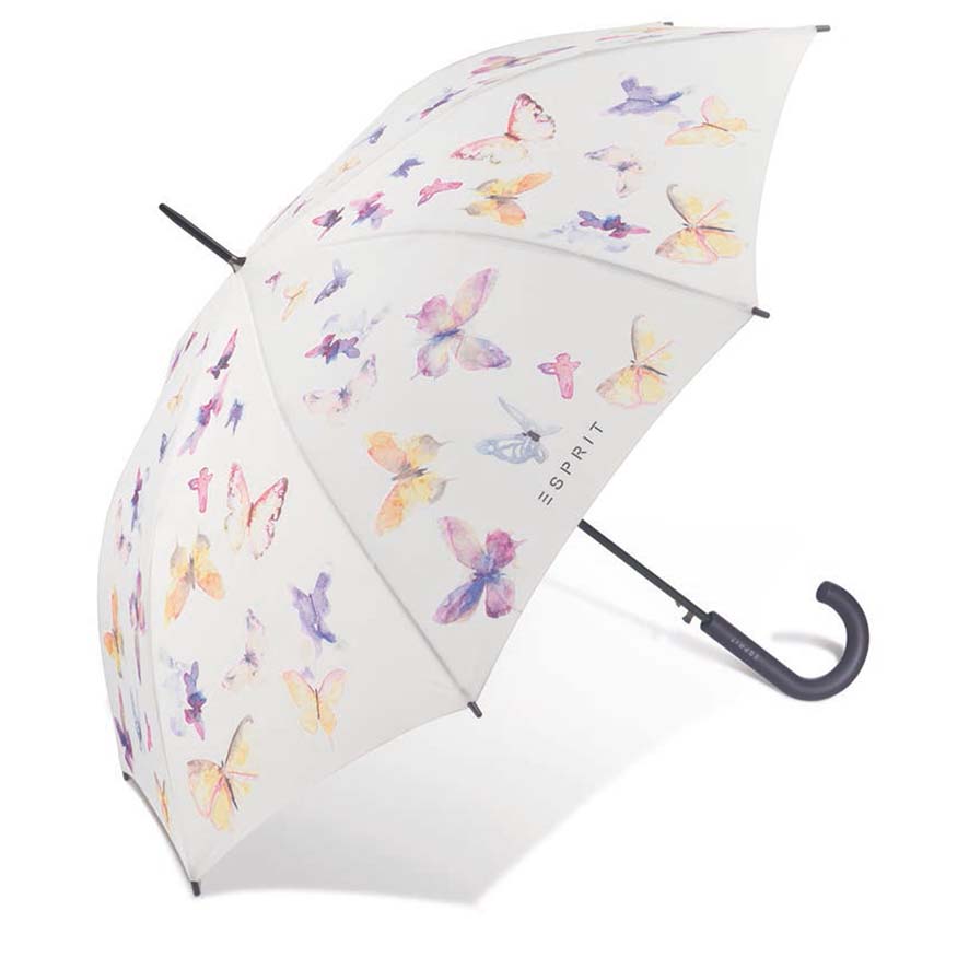 Paraguas Hojas Bicolor Mujer