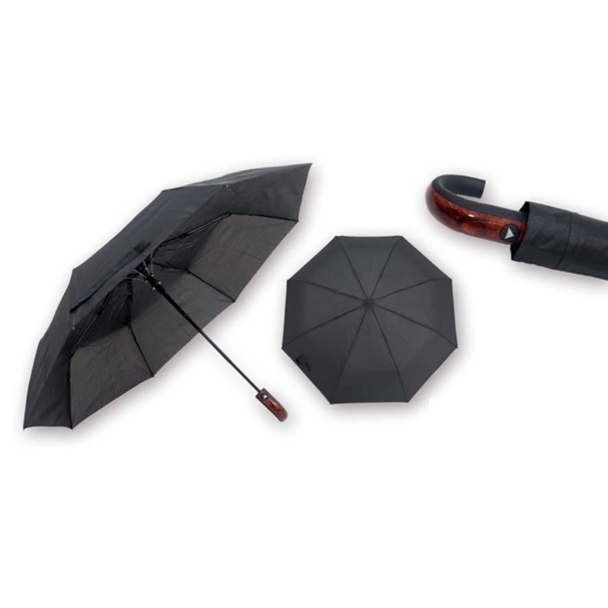 Paraguas Básico Negro Hombre